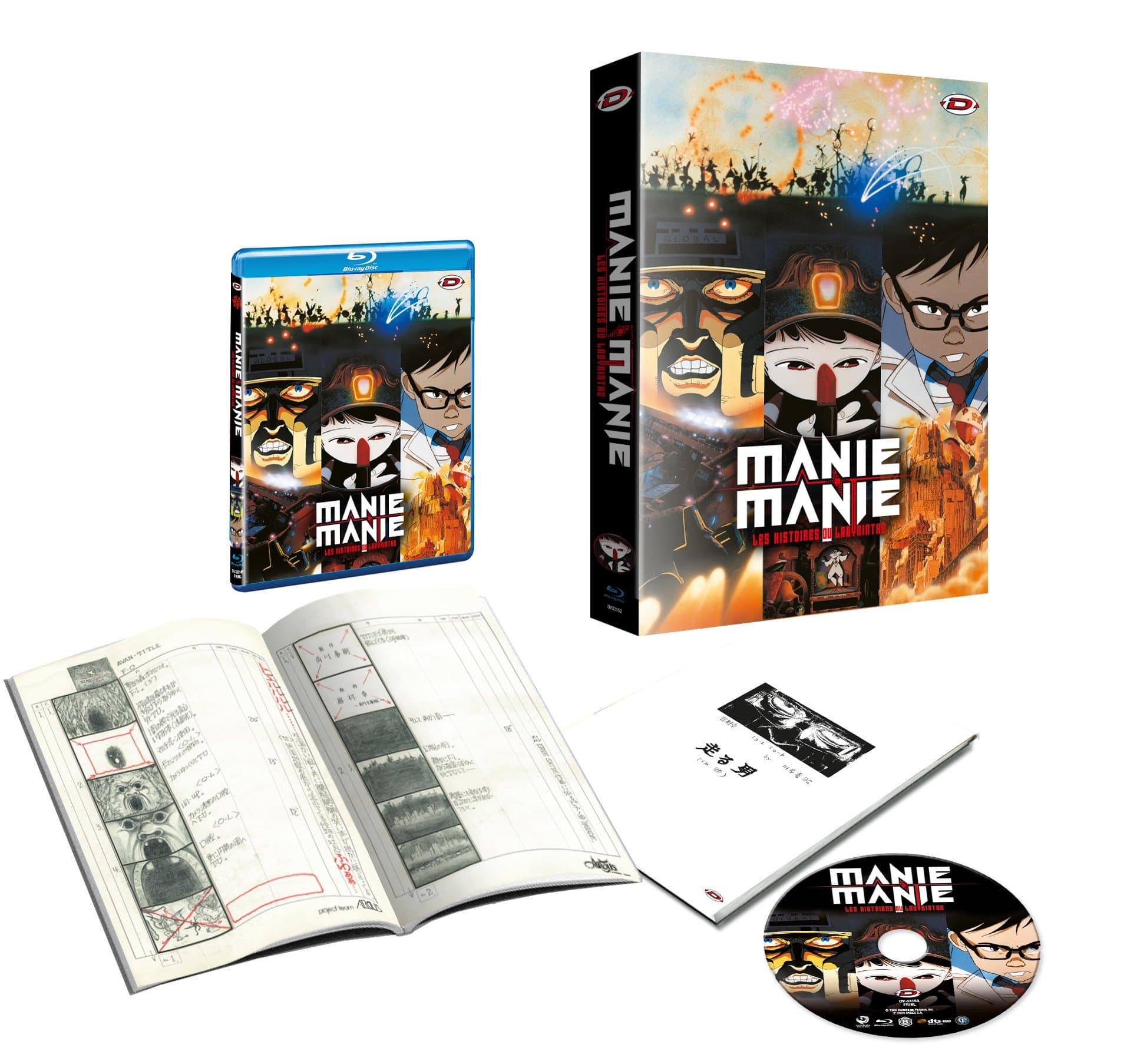 Manie Manie - Edition Collector Limitée - Coffret A4 Blu-Ray