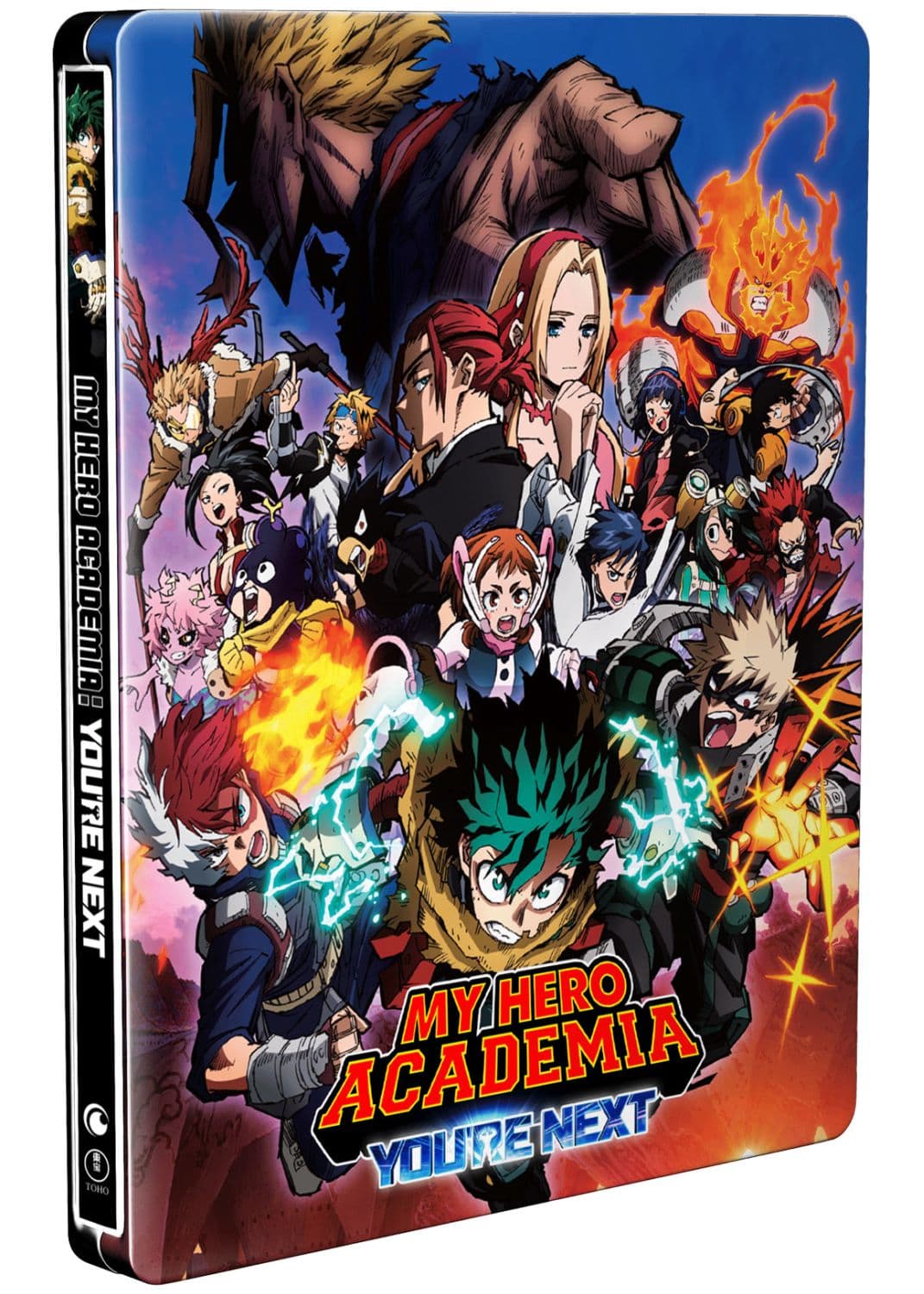 My Hero Academia : You're Next - Film - Steelbook - Comblo BR + DVD