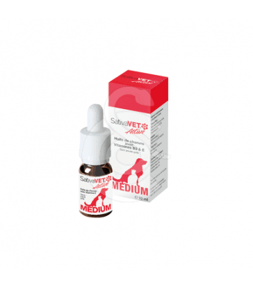 Sativavet active medium .flacon 10 ml