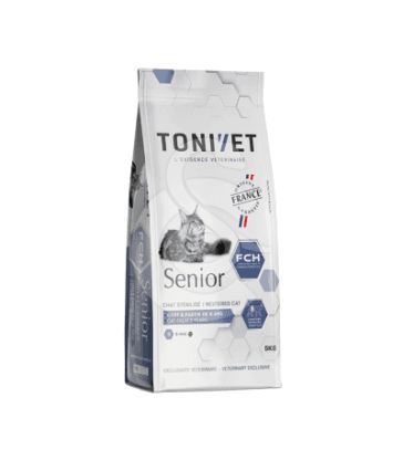 Tonivet chat senior . sac de 5 kg