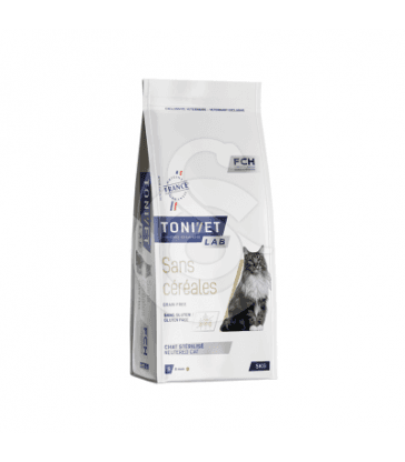 Tonivet chat sans céréales . sac de 5 kg