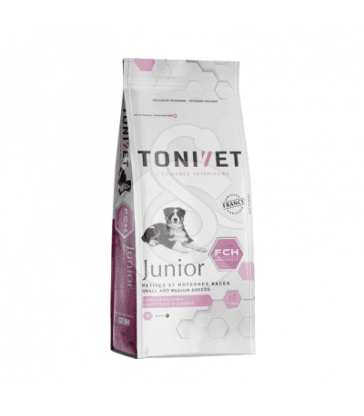 Tonivet chien junior pte & moy. sac de 3 kg