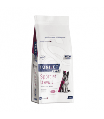 Tonivet chien sport & travail. sac de 12 kg