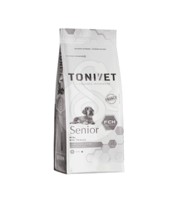 Tonivet chien senior mini. sac de 8 kg