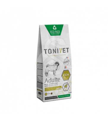 Tonivet chien adulte mini stérilisé. sac de 6 kg