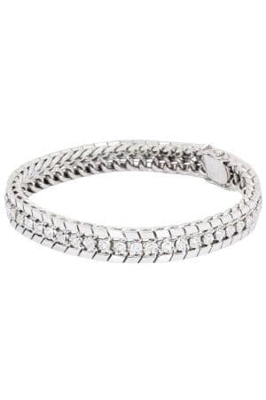 BRACELET LIGNE DE DIAMANTS
