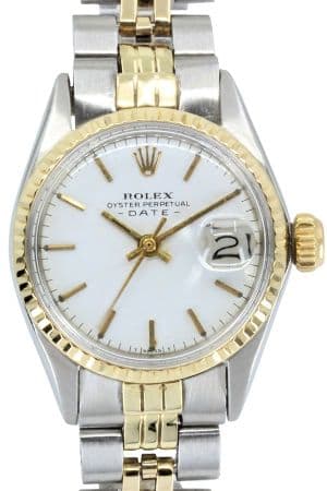 ROLEX DATE LADY OR/ACIER