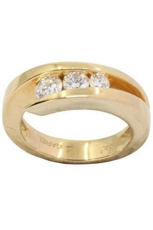 BAGUE "NEIMA TRILOGIE" SIGNÉE GAREL