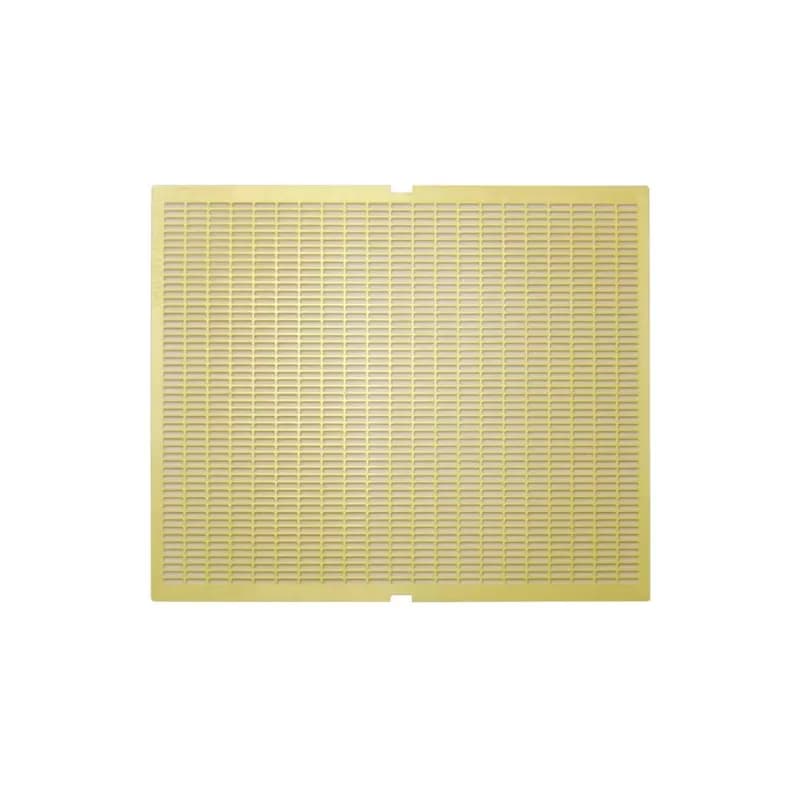 Grille à  reine plastique pour dadant 12 cadres