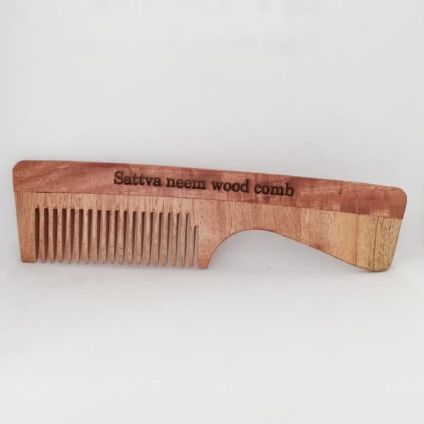 Peigne en bois de Neem