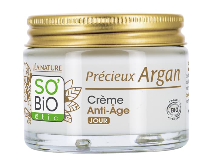 SO'BIO ÉTIC Crème de Jour Anti-âge à l'Argan Bio - 50 ml