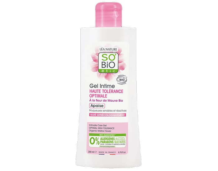 SO'BIO ÉTIC Gel Intime à la Fleur de Mauve Bio - 200 ml