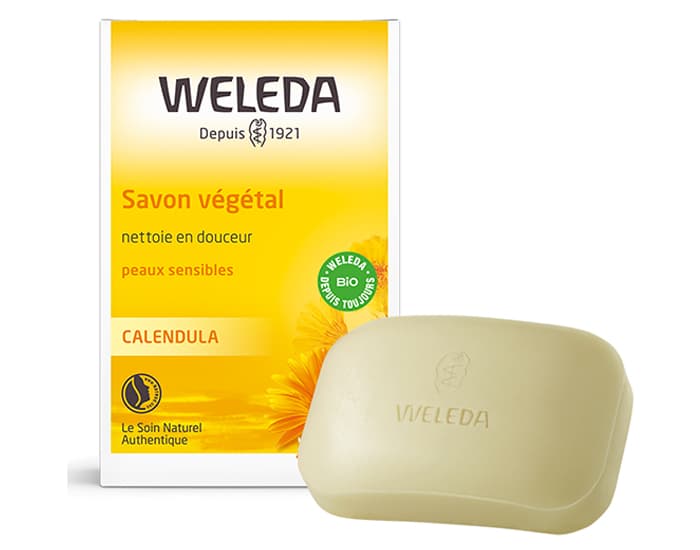 WELEDA Savon Végétal au Calendula - Dès 3 ans