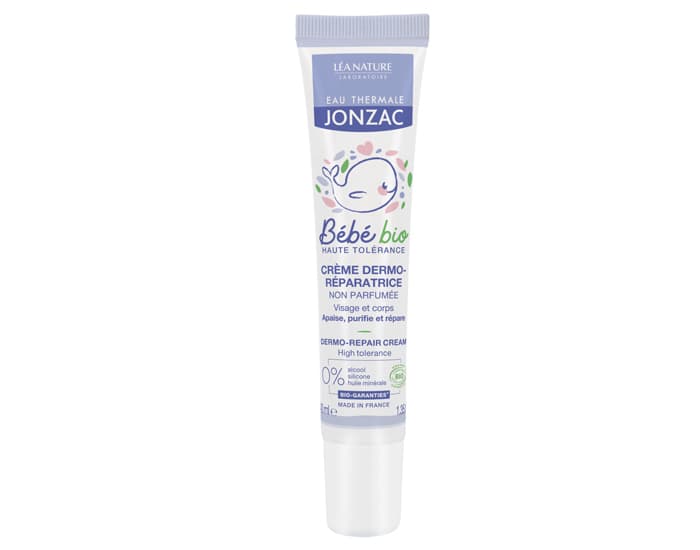 EAU THERMALE JONZAC Bébé Crème Dermo-Réparatrice - 40 ml