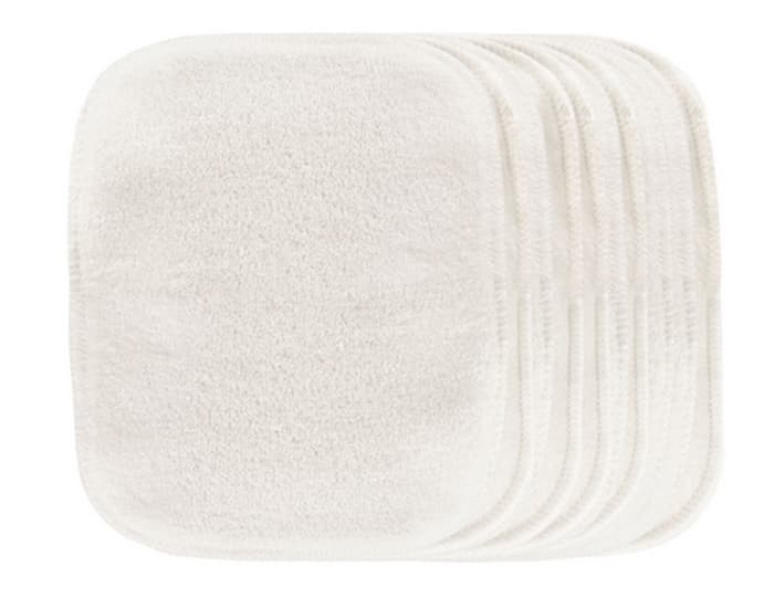 LES TENDANCES D'EMMA 10 Carrés Démaquillants Lavables - Eucalyptus