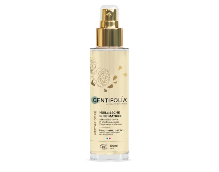 CENTIFOLIA Huile Sèche Nectar Doré - Flacon de 105 ml