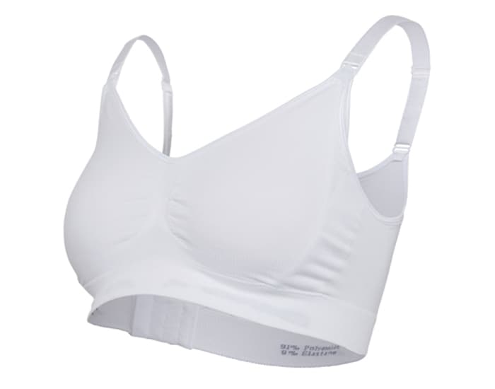 CARRIWELL Soutien-Gorge d'Allaitement Sans Armatures - Blanc M