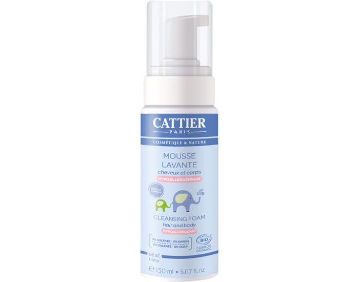 CATTIER Mousse Lavante Bébé - 150 ml