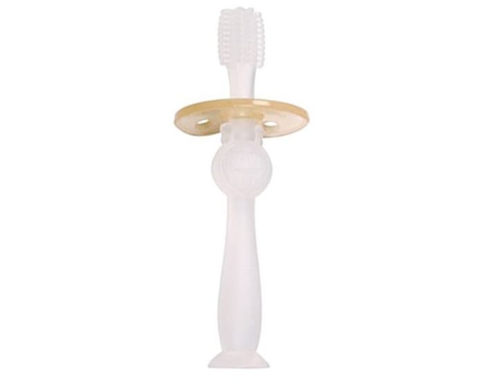 HAAKAA Brosse à Dent Enfant Transparent