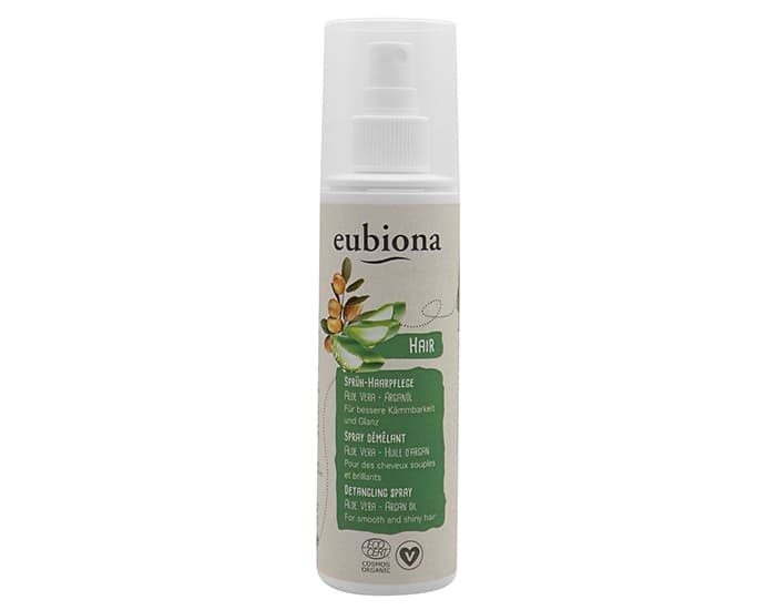 EUBIONA Spray Démêlant Aloe Vera-Huile d'Argan - 200 ml