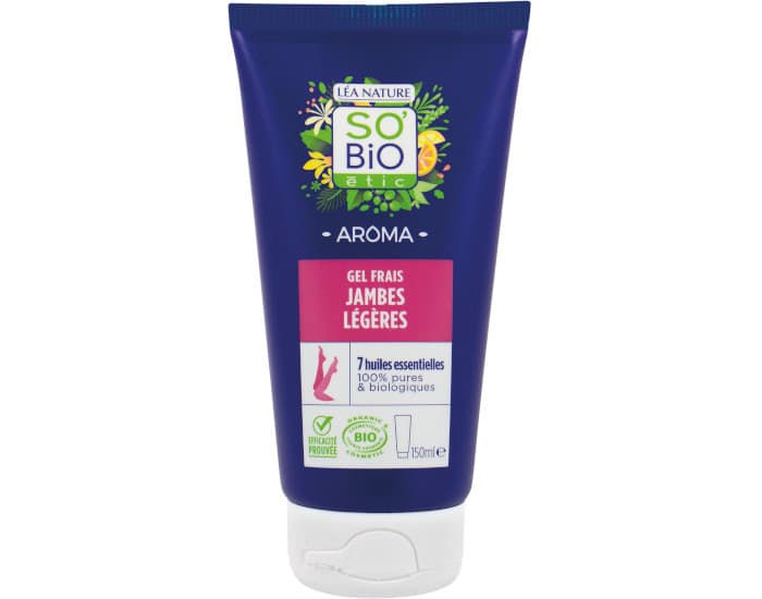 SO'BIO ÉTIC Gel Frais Jambes Légères - 150 ml