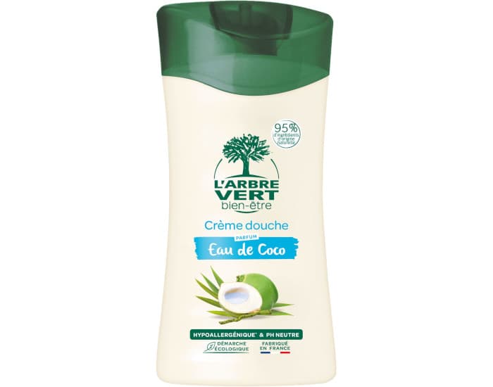 L'ARBRE VERT BIEN-ÊTRE Crème Douche Eau de Coco - 250 ml