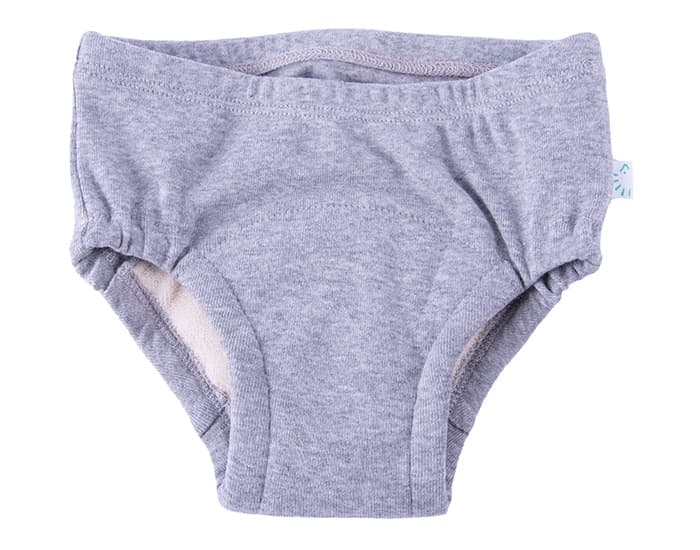 POPOLINI Slip avec Insert Absorbant - Gris 12-24 mois (86/92)