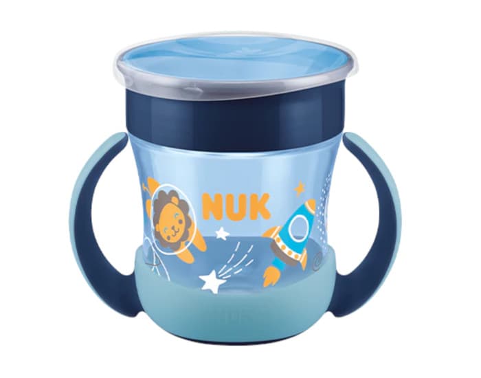 NUK Mini Magic Cup Nuit - 160 ml - Dès 6 mois Bleu