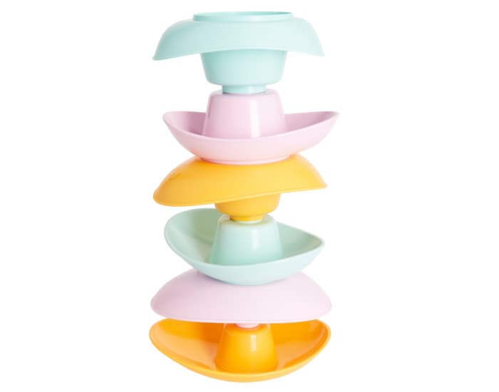 LE JOUET SIMPLE Barques Gigognes en Plastique Recyclé - Dès 6 mois