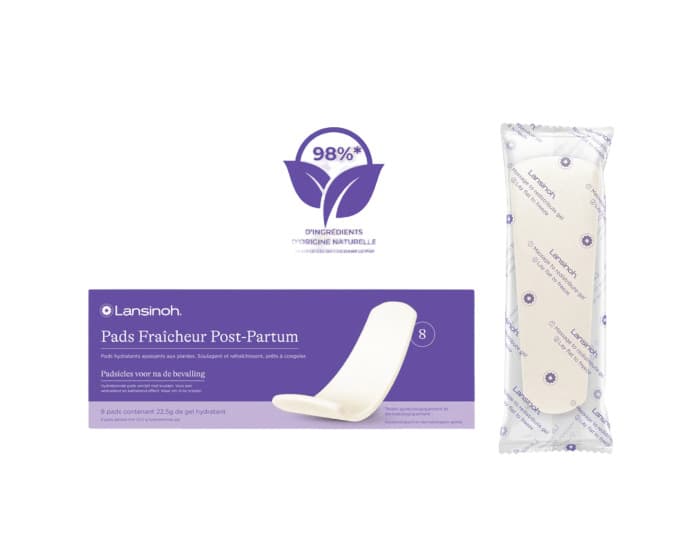 LANSINOH 8 Pads Fraîcheur Post-Partum