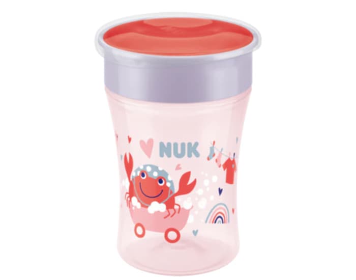 NUK Magic Cup 360 - 230 ml - Dès 8 mois Rose
