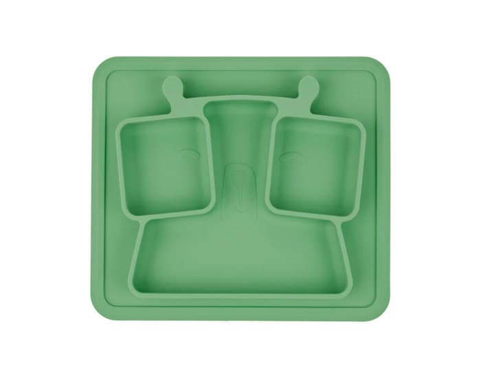 BABYMOOV Assiette à Compartiments Anti-Dérapante