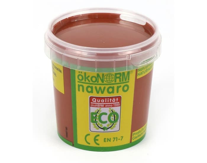 OKONORM Peinture à Doigts - Pot à l'unité - Dès 3 ans Marron