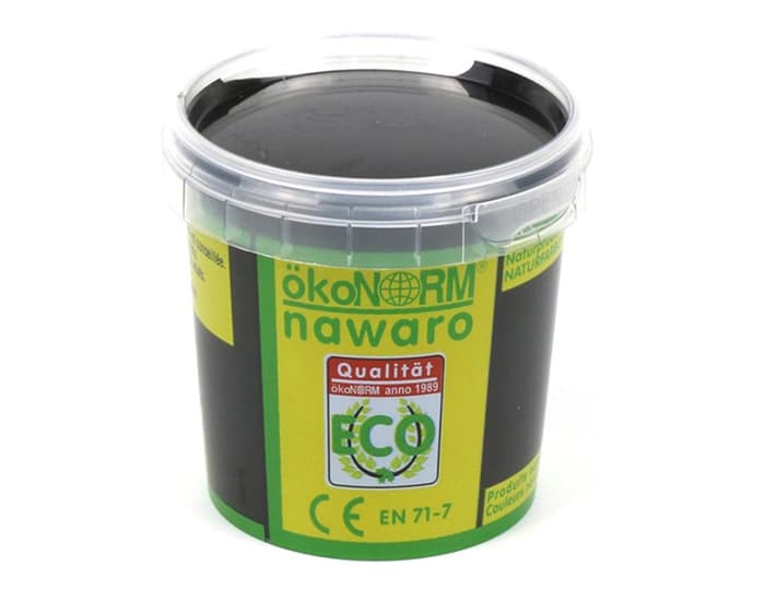 OKONORM Peinture à Doigts - Pot à l'unité - Dès 3 ans Noir