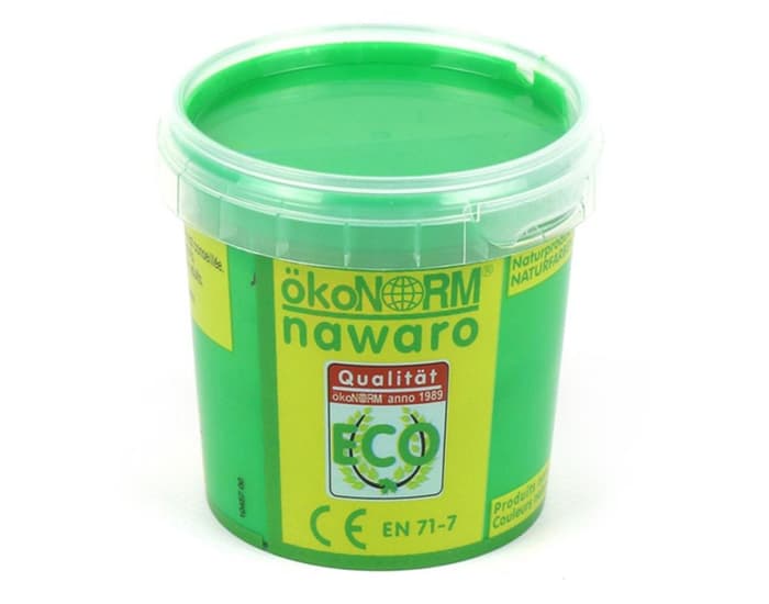 OKONORM Peinture à Doigts - Pot à l'unité - Dès 3 ans Vert