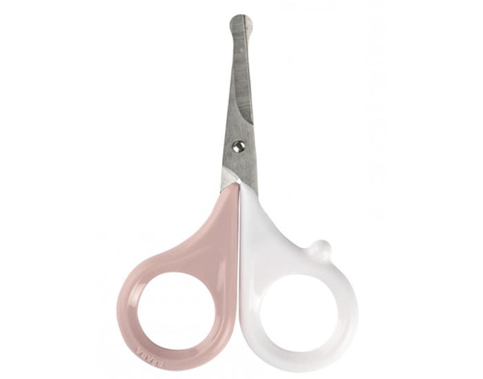 BEABA Ciseaux à Ongles pour Bébé Old Pink
