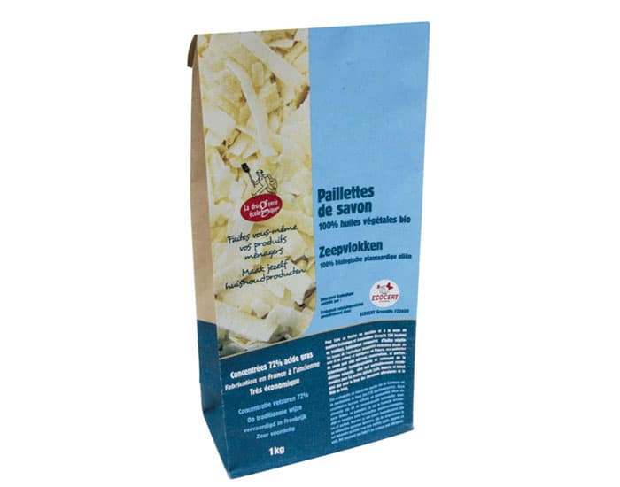 LA DROGUERIE ECOPRATIQUE Paillettes de Savon Végétal Bio 1 Kg