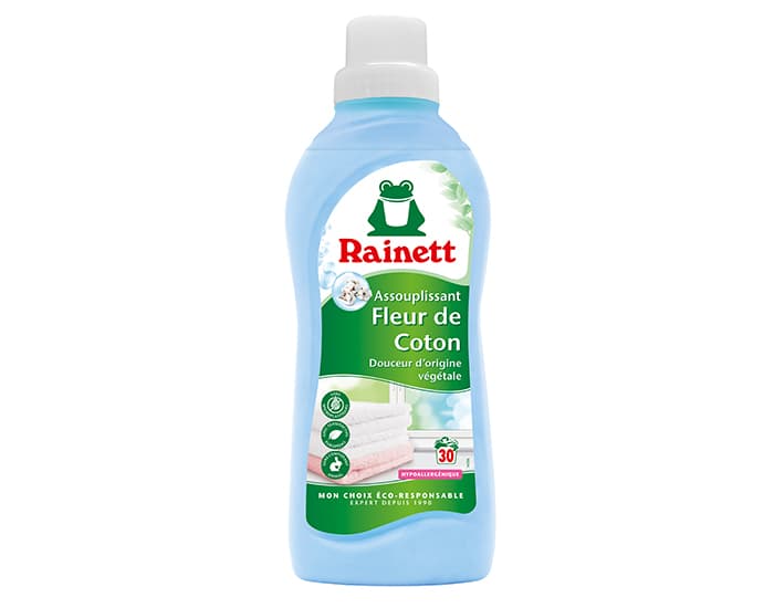 RAINETT Assouplissant Ecologique Concentré Peaux Sensibles Fleur de Coton - 750 ml