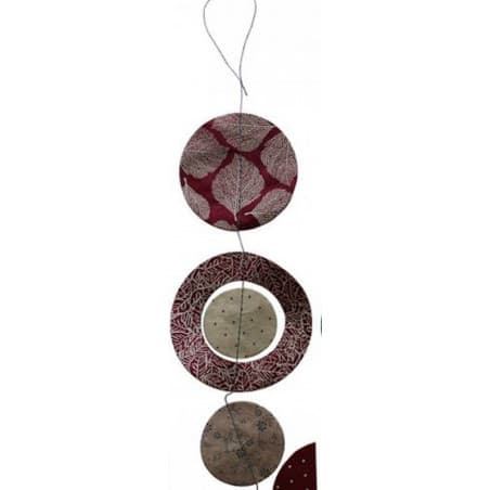 Guirlande  'Kumiko" Rhizome Bordeaux