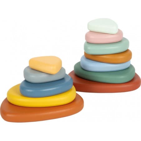 Jeu d'équilibre galets façon Montessori