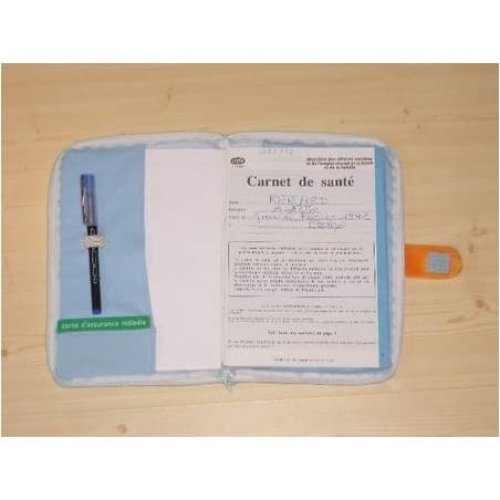 Protège carnet de santé