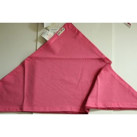 Bavoir bandana rose