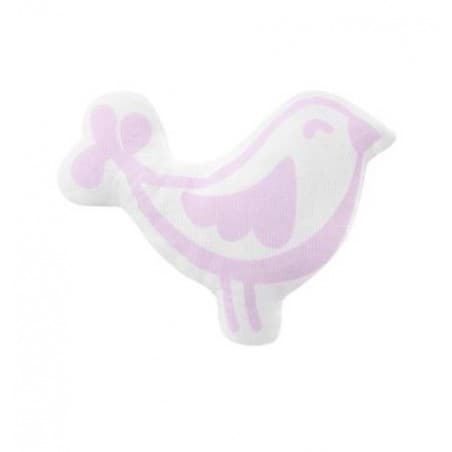 Hochet 1er âge oiseau rose