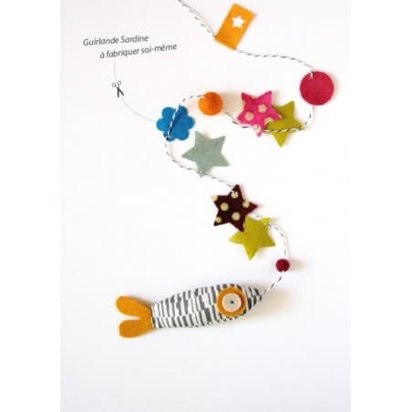 Guirlande 'Sardine' à fabriquer soi-même