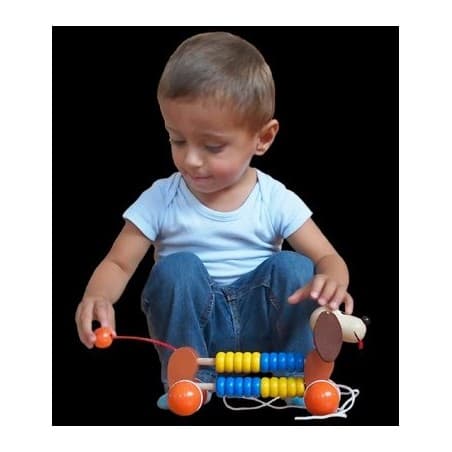 Chien boulier-compteur à tirer