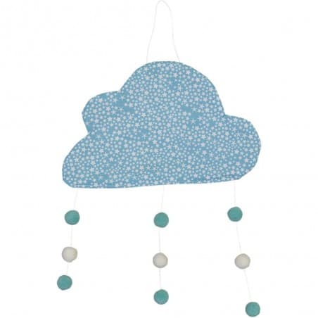 Mobile Nuage Constellations bleues