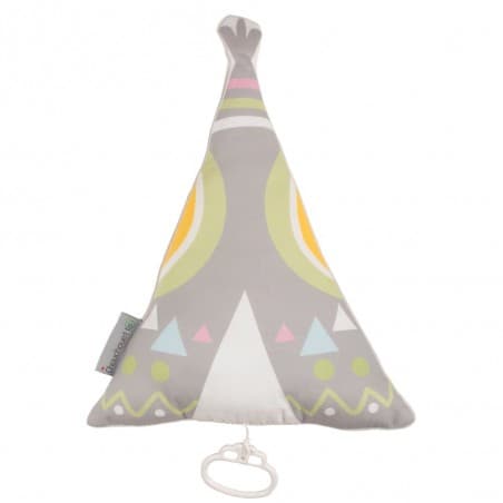 Doudou musical 'Tipi'-mélodie "Mistral Gagnant"