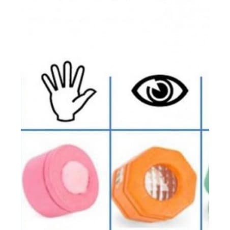 Mémo tactile En bois