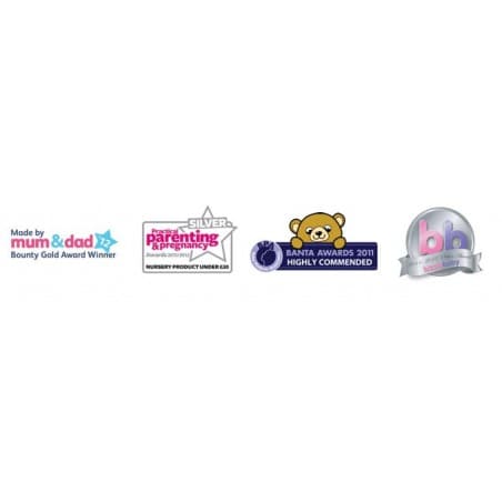 Tour de lit aéré et respirant-4 cotés bleu