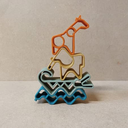 Animaux en silicone-Savane